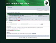 Tablet Screenshot of forum.protocase.com